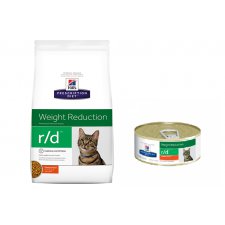 Hill's Prescription Diet Feline r / d Weight Reduction karma odchudzająca