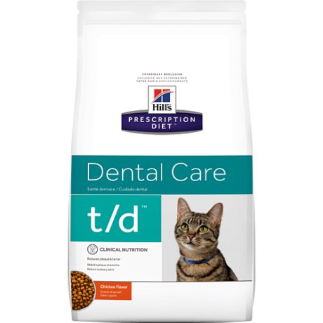 Hill's Prescription Diet Feline t/d Dental Care