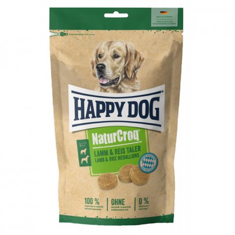 Happy Dog NaturCroq Lamm-Reis-Taler ciastka pieczone dla średnich i dużych psów