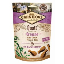 CARNILOVE Dog Semi Moist Snack Quail & Oregano