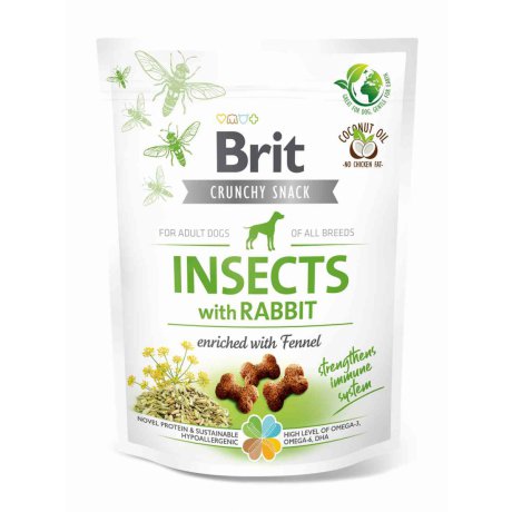 Brit Care Dog Crunchy Cracker Insect & Rabbit