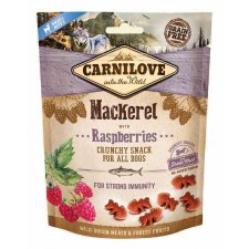 CARNILOVE Dog Crunchy Snack Mackerel Raspberries