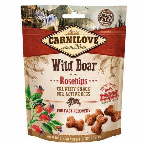 Carnilove Dog Crunchy Snack Wild Boar with Rosehips