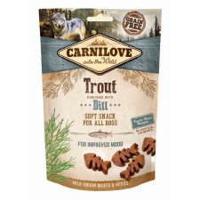 CARNILOVE Dog Semi Moist Snack Trout with Dill