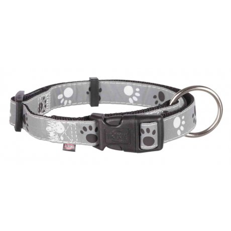 Trixie Obroża odblaskowa Silver Reflect 