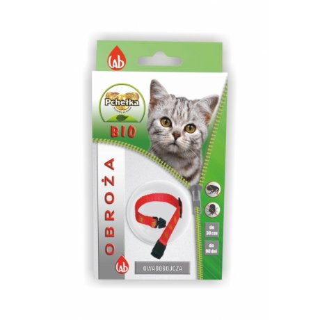 Lab Pchełka Bio Obroża Owadobójcza dla kota