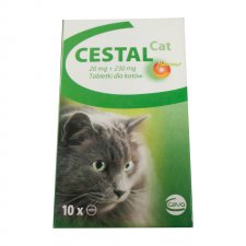 CEVA CESTAL Cat Flavour tabletki na odrobaczanie dla kotów