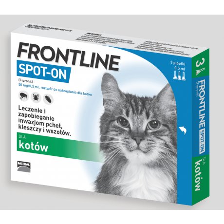 Frontline Spot On Kot dla kotów