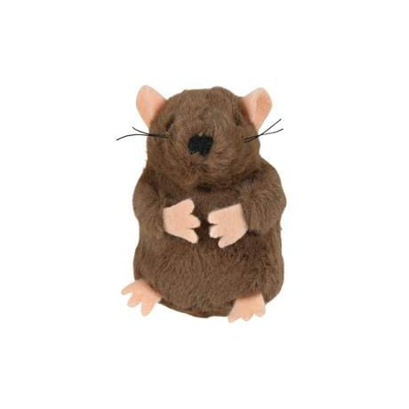 Trixie Pluszowy kret z kocimiętką i dźwiękiem - zabawka dla kota