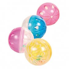 Trixie Plastikowa piłka dla kota - przezroczysta