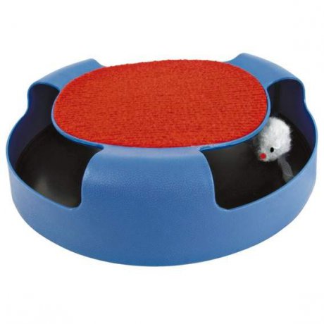 Trixie Plastikowe kółko z myszką dla kota