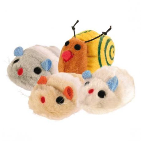 Trixie Ruchome zabawki pluszowe dla kota