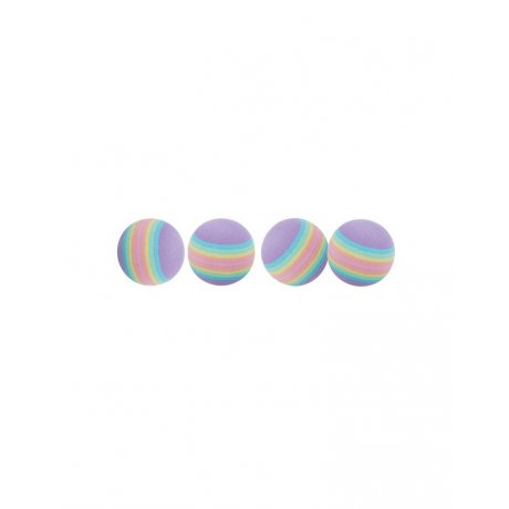 Trixie Twarde tęczowe piłki