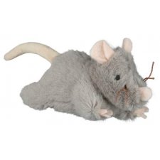 Trixie Mysz pluszowa z kocimiętką i dźwiękiem - zabawka dla kota