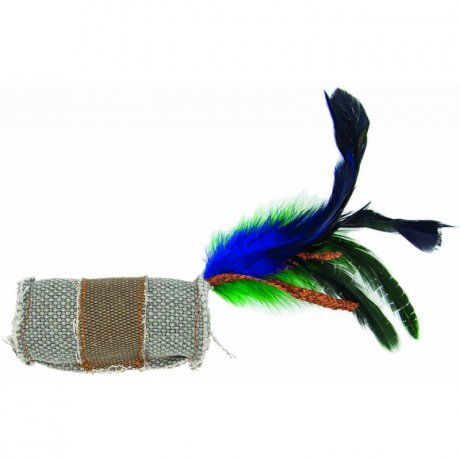 Barry King walec z piórkiem i sznurkiem