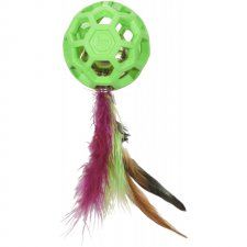 JW Pet Feather Ball With Bell Zabawka dla kota z dzwoneczkiem