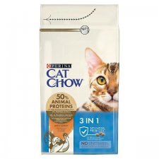 Purina Cat Chow 3in1 karma z indykiem