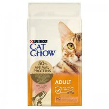 Purina Cat Chow Adult Salmon karma dla dorosłych kotów z łososiem