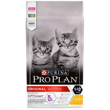 Purina Pro Plan Cat Original Kitten Optistart karma dla kociat z kurczakiem i ryżem