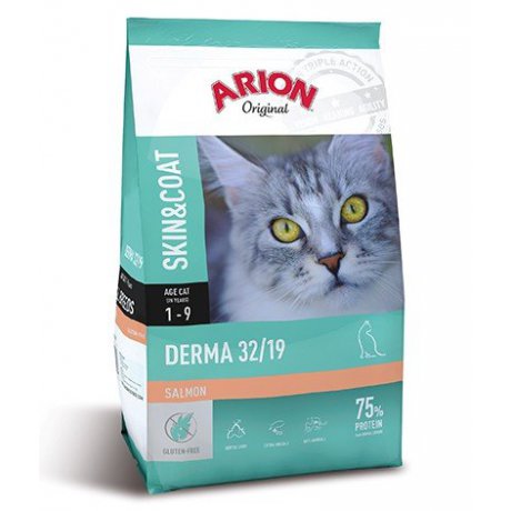 Arion Original Cat Derma Skin & Coat 32/19 karma z łososiem