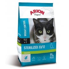 Arion Original Cat Sterilzed Chicken Weight Control 33 / 12 