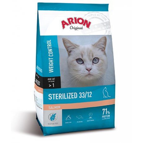 Arion Original Cat Sterilzed Weight Control Salmon 33/12