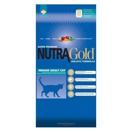 Nutra Gold Holistic Indoor Adult Cat karma dla kotów dorosłych