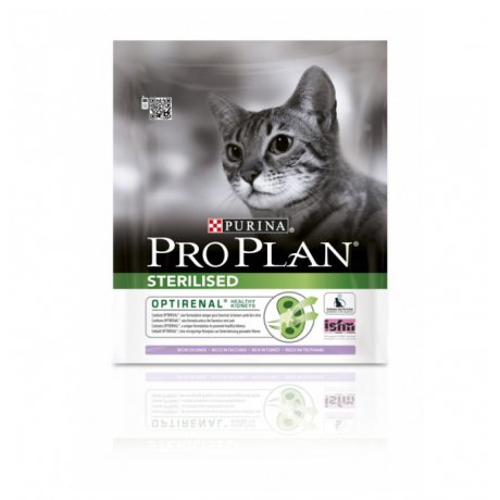 Purina Pro Plan Cat Sterilised Optirenal karma dla kotów po sterylizacji z indykiem