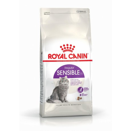 Royal Canin Sensible 33 karma dla kotów o wrażliwym przewodzie pokarmowym