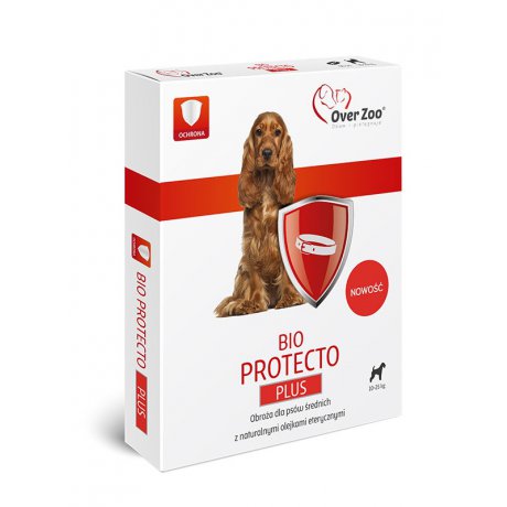 Over Zoo Bio Protecto Plus Obroża dla średniego psa