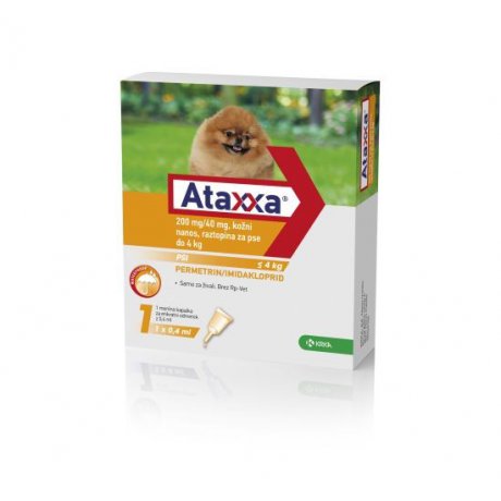 KRKA ATAXXA krople na kleszcze