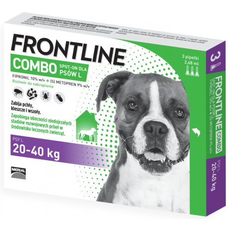 Frontline Combo L pies 20-40 kg