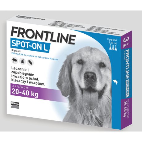 Frontline Spot On Pies L 20-40 kg