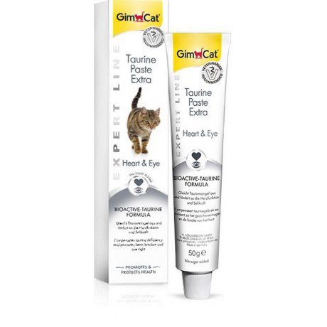 GimCat Taurine Pasta - Wsparcie Serca i Wzroku dla Kota