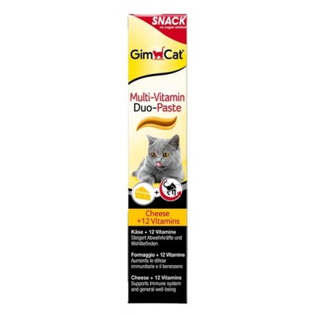 GimaCat Multivitamin Duo Paste pasta witaminowa dla kota 50g