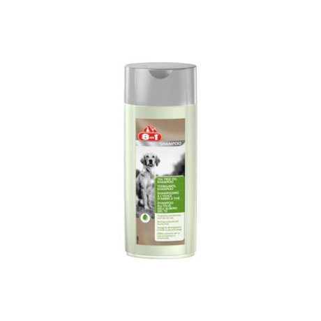 8in1 Tea Tree Oil łagodzący podrażnienia szampon dla psa