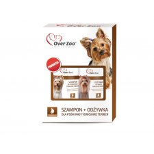 Over Zoo Szampon i odżywka dla psów rasy Yorkshire Terier dwupak