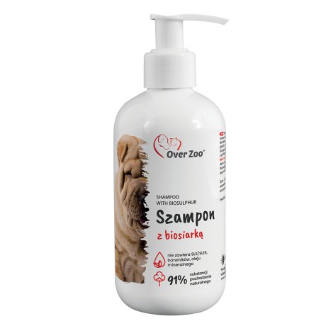 Over Zoo Szampon leczniczy z biosiarką