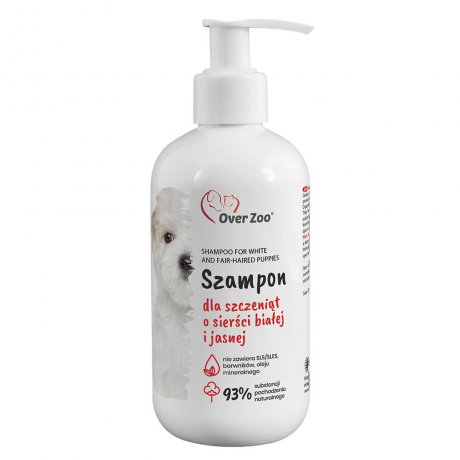 Over Zoo Szampon dla szczeniąt o sierści białej i jasnej