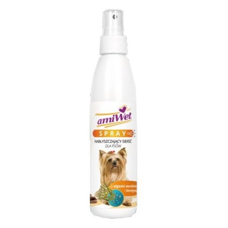 Amiwet Spray nabłyszczający z algami morskimi i keratyną