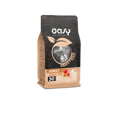 Oasy Grain Free Adult Small Mini z jagnięciną