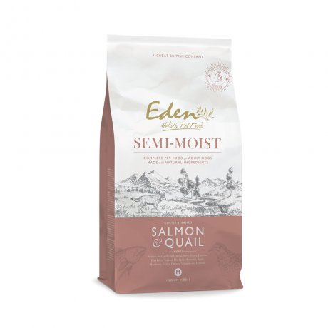 Eden Salmon & Quail Karma Półwilgotna dla Psów, Łosoś Przepiórka