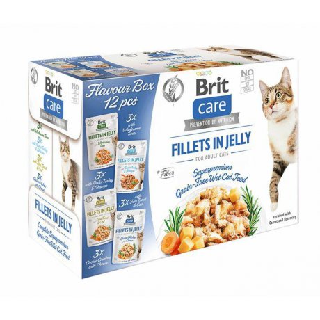Brit Care Flavour Box pouch Fillets in Jelly filety galarecie