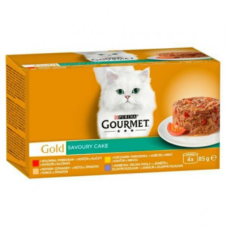 Gourmet Gold pakiet 4x85g Savoury Cake