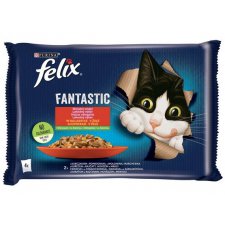 Felix Fantastic - 4 Wiejskie Smaki w Galaretce 4x85g