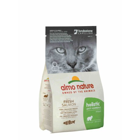 Almo Nature Holistic Antihairball Fresh Salmon z łososiem
