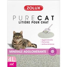Zolux Purecat - Zbrylający Żwirek z Aromatem Kwiatowym