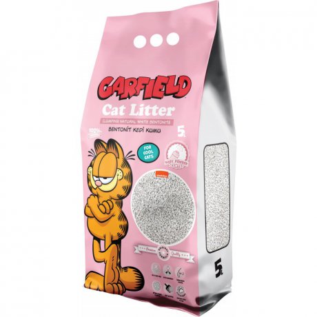 Garfield Baby Powder - Drobny żwirek bentonitowy dla kota