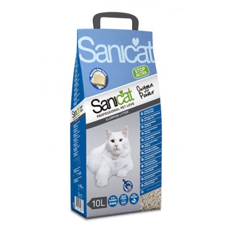 Sanicat Żwirek zbrylający Oxygen Power 