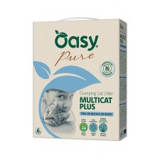 Oasy Mineral Pure multicat plus żwirek mineralny dla kotów